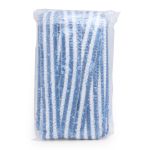 Тесьма с пайетками лампасная 3,5см / 14,63м (голубой), 3AR070