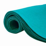 Фетр листовой 1 мм, 20х30 см, 5 шт, 031 бирюзовый, Blitz FKC10-20/30