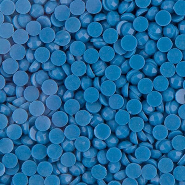 Стразы неклеевые акрил 2.5 мм, 100 г (10х10 г), /РП/, №0086 яр-синий, Zlatka OZM