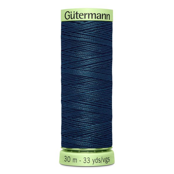 Нитки отделочные Gutermann Top Stitch, 30м, 764 т.зеленое стекло, 5 катушек