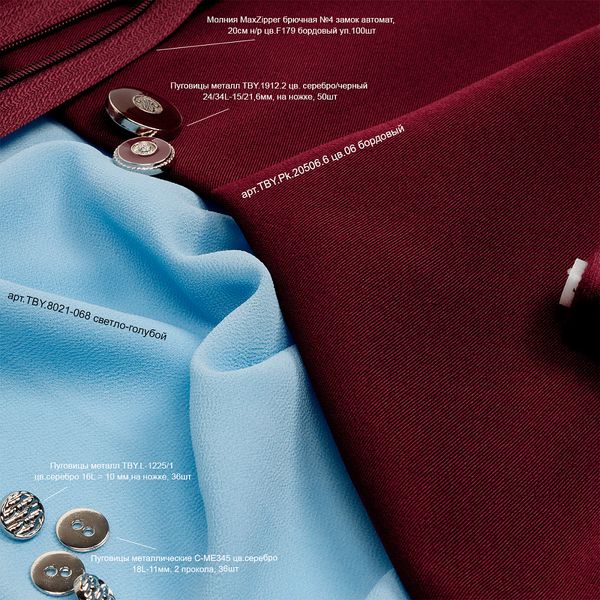 Пуговицы металл на ножке 16L = 10 мм, TBY.L-1225.1 цв.серебро, 36 шт