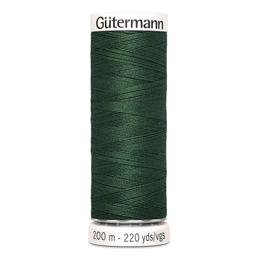 Нитки универсальные Gutermann Sew-all, 200м, 555 т.серо-зеленый, 1 катушка