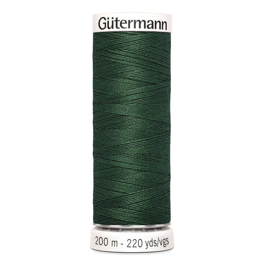 Нитки универсальные Gutermann Sew-all, 200м, 555 т.серо-зеленый, 1 катушка