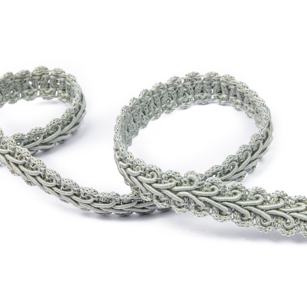 Тесьма декоративная Gamma Булет GBL-15 13 мм, 33 м,±0.5 м, 079 бл.серый