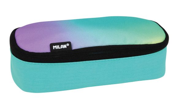 Пенал канцелярский 22.5х11.5х11 см, зеленый 081130SN1GR, Milan 081130SN1GR