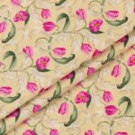 Ткань для пэчворка Peppy Весенний этюд, отрез 50х55 см, 146 г/м², ВЭ-10 желтый, Peppy