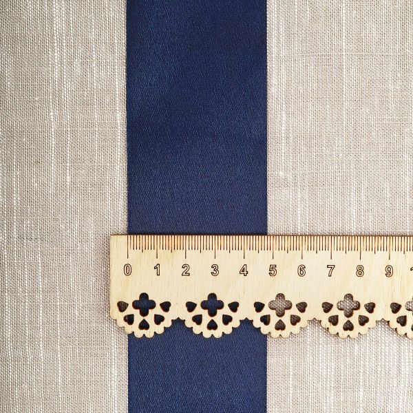 Лента атласная 1-сторонняя 50.0 мм / 22.86±1 метров, 159 индиго, Globus