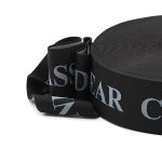 Резинка декоративная жаккардовая 50.0 мм / 25 метров, CLASSIC UNDERWEAR, черный/2015 серый