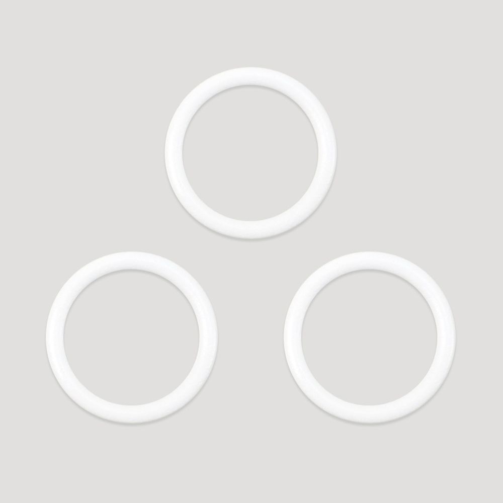 Кольца для бюстгальтера металл ⌀11.0 мм, 001 белый, Arta, 50 шт, 7733682-2