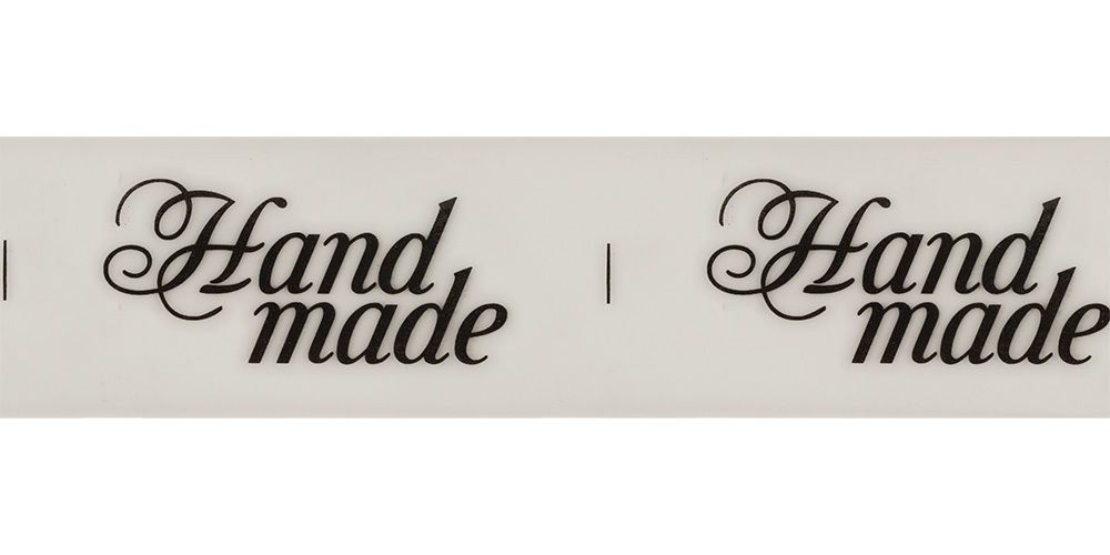 Тесьма отделочная 40 мм, 22.8 м, 03 Hand made/ черный, Gamma