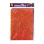 Пенка декоративная (фоамиран) DPK-01 A4 21х29.7 см, 21х29.7 см, 6 цв, №01 ассорти с блестками, Лео DPK-01