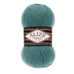 Пряжа Alize (Ализе) Superlana klasik / уп.5 мот. по 100 г, 280м, 164 лазурный A