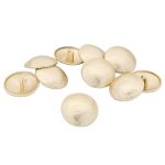 Пуговицы на ножке 36L=23 мм, металл, M.Gold (матовый золотой), 10 шт, MP21