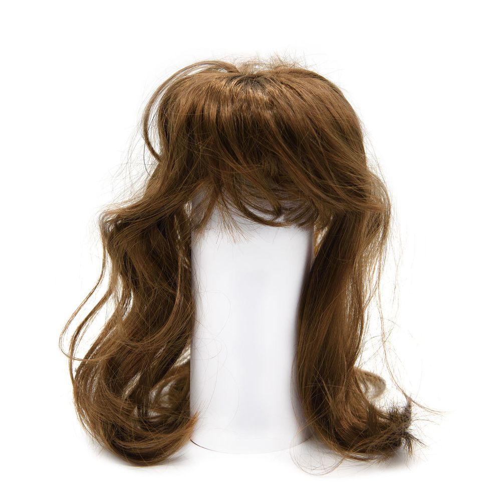 Волосы для кукол QS-5, каштановые