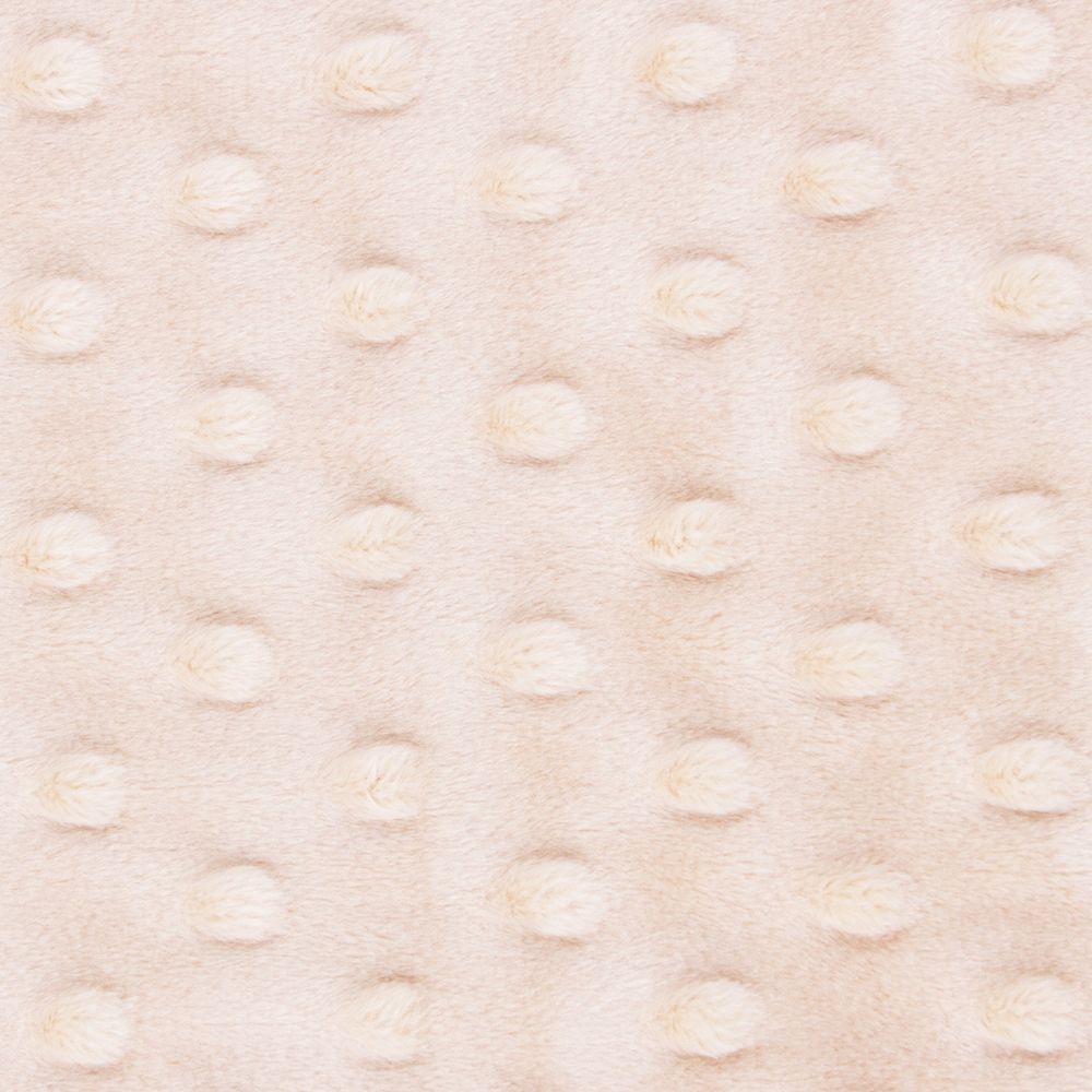Плюш (ткань) Peppy PEVD 309 г/м², 152 см / рул. 5 метров, 07 молочный