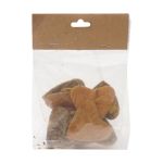 Декоративные элементы из коры дерева Сердце, 5см, 10 шт (желтый) YW025