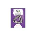 Головоломка металлическая, 1 шт, Треугольники 2 элемента, Delfbrick DLM-13