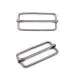 Рамка регулировочная 40 мм ушко (19х45 мм) (чер.никель), 100 шт