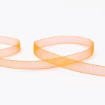 Лента капроновая (органза) 10.0 мм / 22.8±1 метра, 018 оранжевый, Blitz OR-10