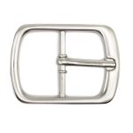 Пряжка металл 27 мм. серебро, 10 шт