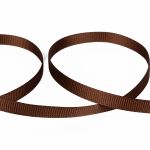 Лента репсовая (в рубчик) 6.0 мм / 45.5 метров, 017 т.коричневый, Gamma GR-06