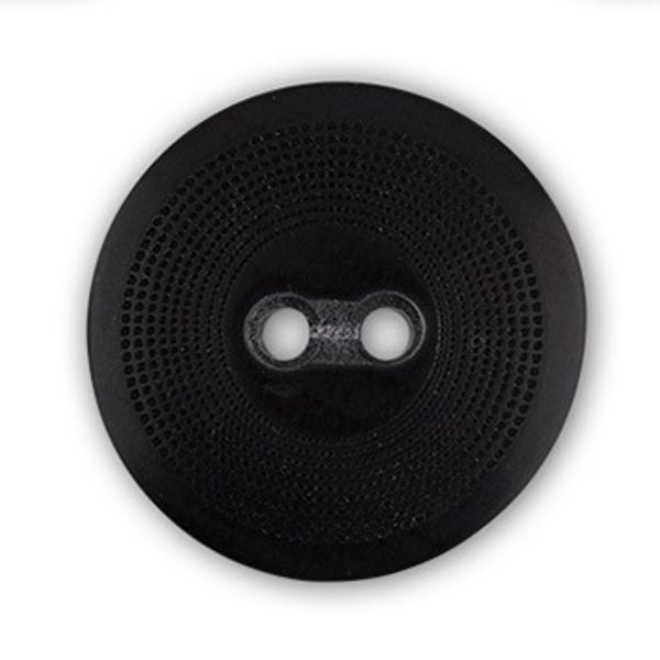 Пуговицы 2 прокола костюмные 19 мм, 24 шт, D580 черный, Gamma OXG 0019