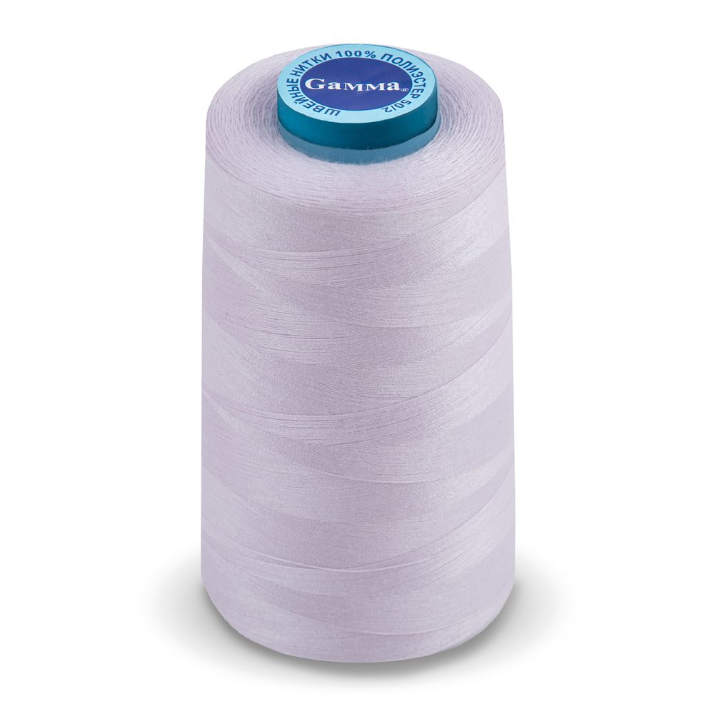 Нитки универсальные Gamma 50/2, 4570 м (5000 ярд) / 1 кат., 191 св.сиреневый