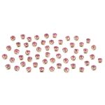 Хрустальные стразы в цапах/золото, 4мм, 50 шт, Astra&Craft, светло-розовый, 4AR159/166