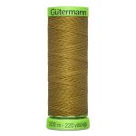 Нитки для тонких тканей Gutermann Extra Fine 150, 200м, 886 коричневая горчица, 5 катушек