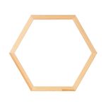 Рамка для картины (фото) каркас без стекла ⌀30 см, шестигранник, Gamma ВКБ-01