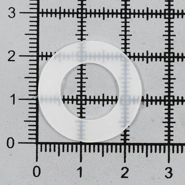Кольцо уплотнительное пластик под блочку/ люверс №28 (≈1000 шт) New Star