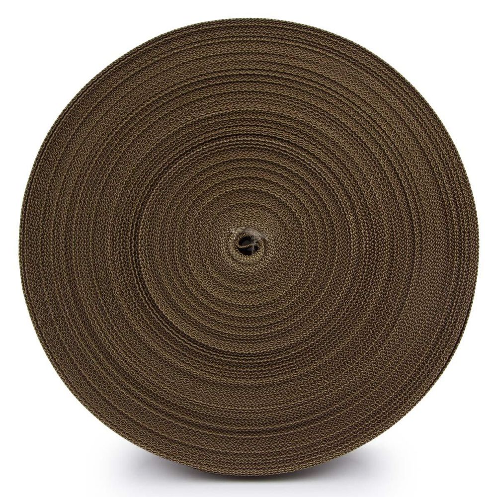 Стропа (ременная лента) 30 мм / 50 метров, толщ. 0.5 мм, [20.5 г/пог.м], 100% п/э, 016 хаки