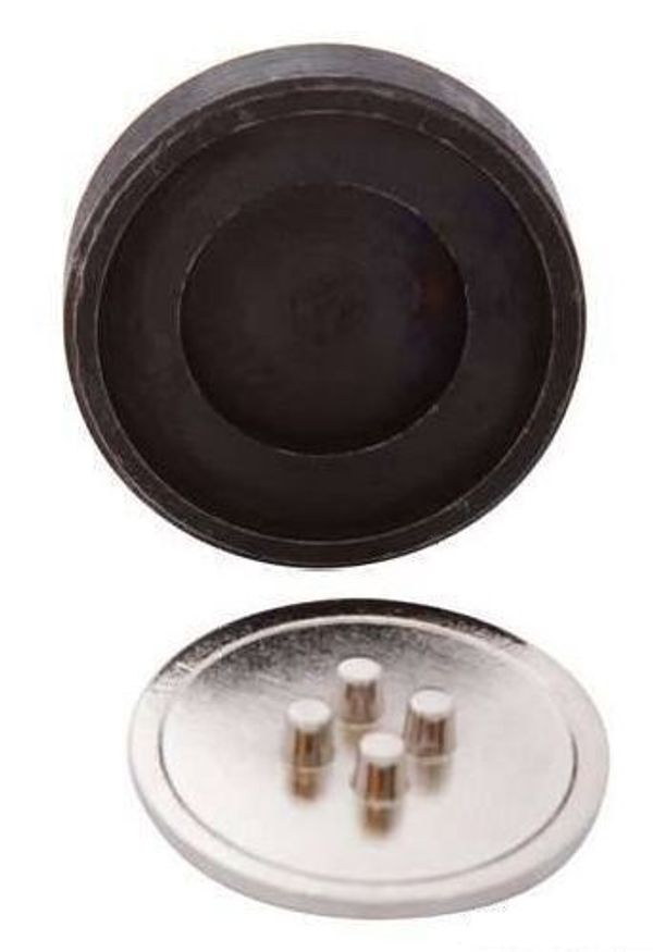 Насадка-пуансон для установки кнопок Protos BIG пуговка ⌀30 мм, металл ГР, 869037