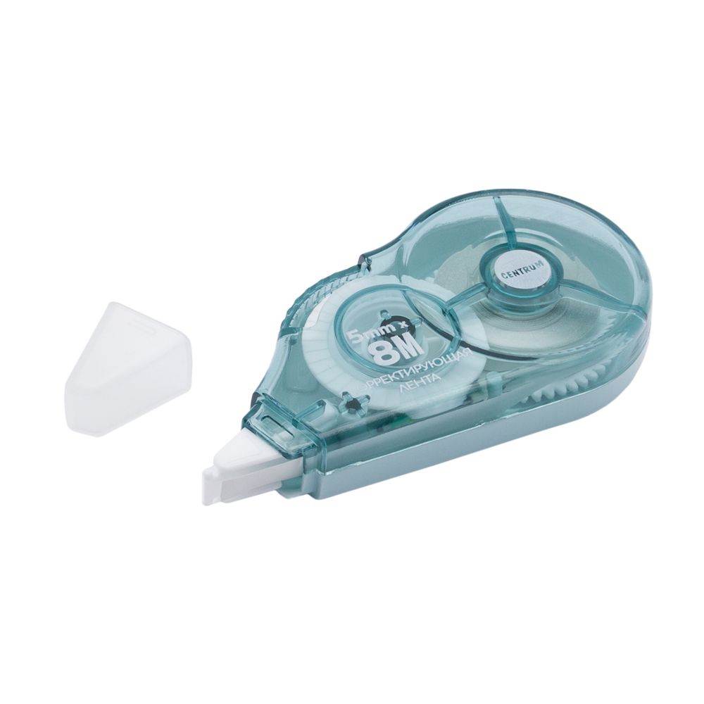 Корректор-лента 5мм х 8м, голубой, 80742