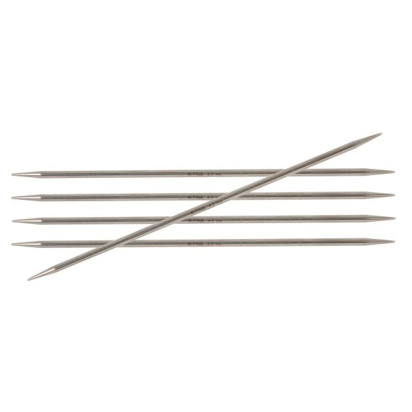Спицы чулочные 5-ти компл. ⌀4.0 мм, 20 см, Alpina SIL-05