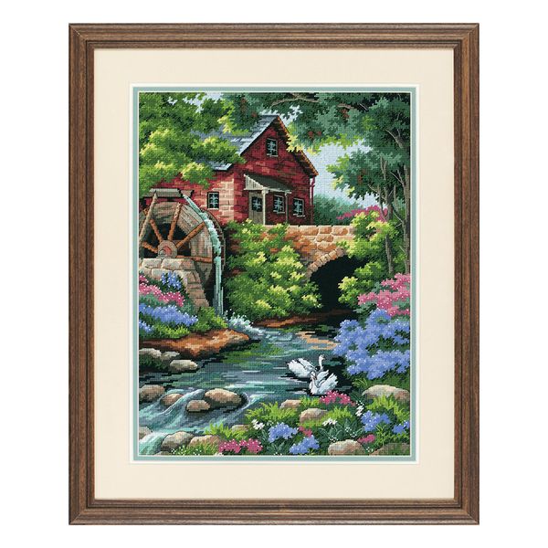 Набор для вышивания нитками Dimensions, Мельница, 30х41 см