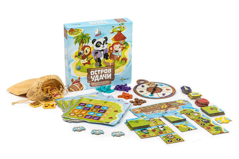 Игра настольная Остров удачи, Эврикус PG-17350