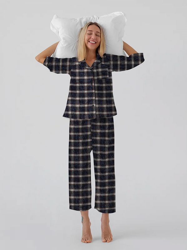 Фланель рубашечная вареная 150 г/м², 150 см / 2 метра, TBY.Fl.C751 синий