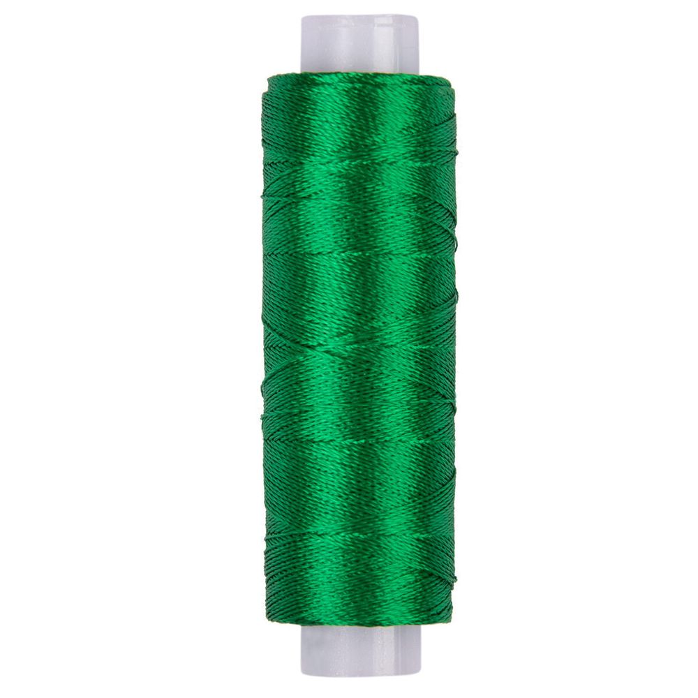 Нитки вышивальные Gamma V150/2, 10х200 ярдов, 3279 зеленый