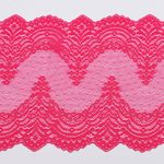 Кружево бельевое эластичное 230 мм / 3 м, 8036 цв.F144 розовый, Kruzhevo