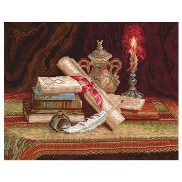 Набор для вышивания нитками Сделай своими руками, Ночная поэма, 37х28 см