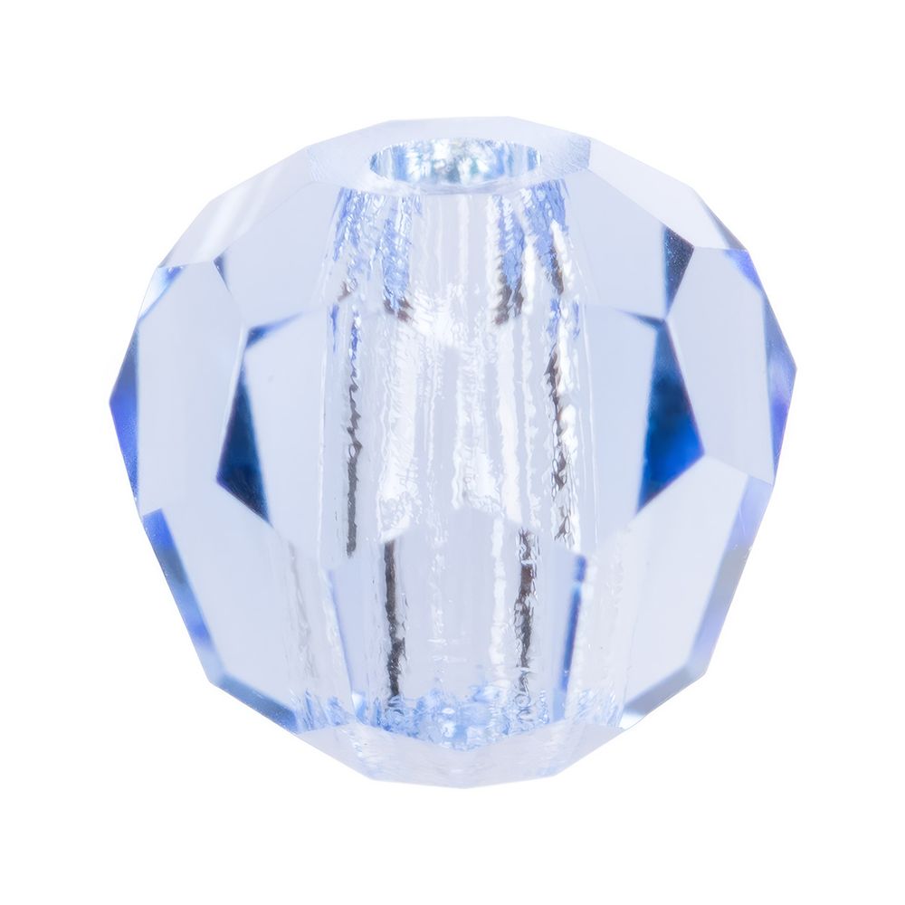 Бусины стекло ⌀4 мм, 24 шт, пурпурно-голубой/lt.sapphire, Preciosa 451-19-602