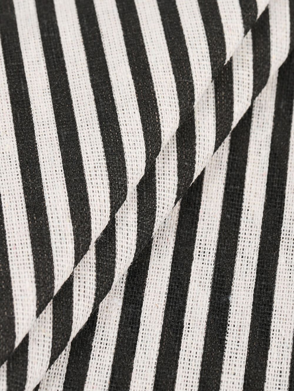 Льняная ткань 140 г/м², 150 см / 3 метра, TBY-DJ-77-1, черный