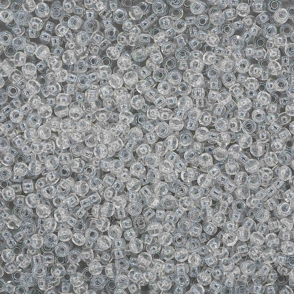 Бисер Preciosa прозрачный с жемчужным покрытием, 10/0 (48102), круг. отв., 500 г