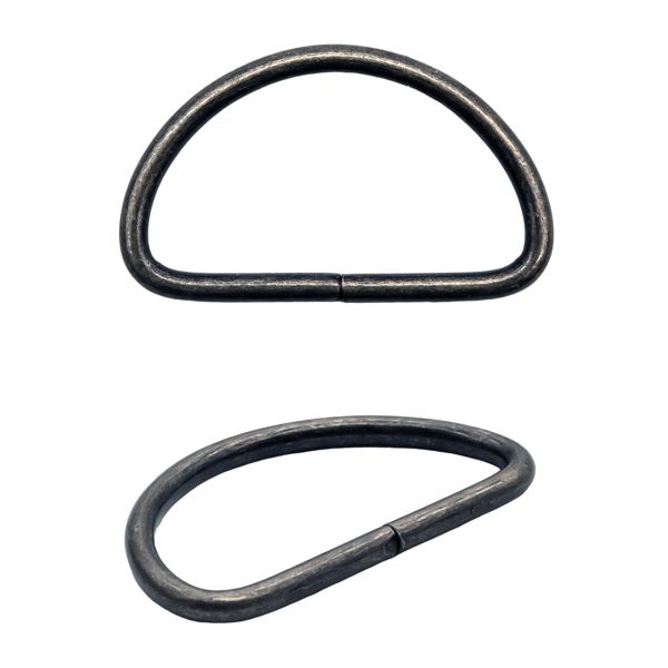 Полукольцо сварное металл внутр. 38 мм (внешн. 44х26 мм, ⌀3 мм), 100 шт, оксид, 816B-116
