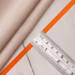 Лента атласная 1-сторонняя 6.0 мм / 22.86±1 метров, 044 оранжевый, Globus