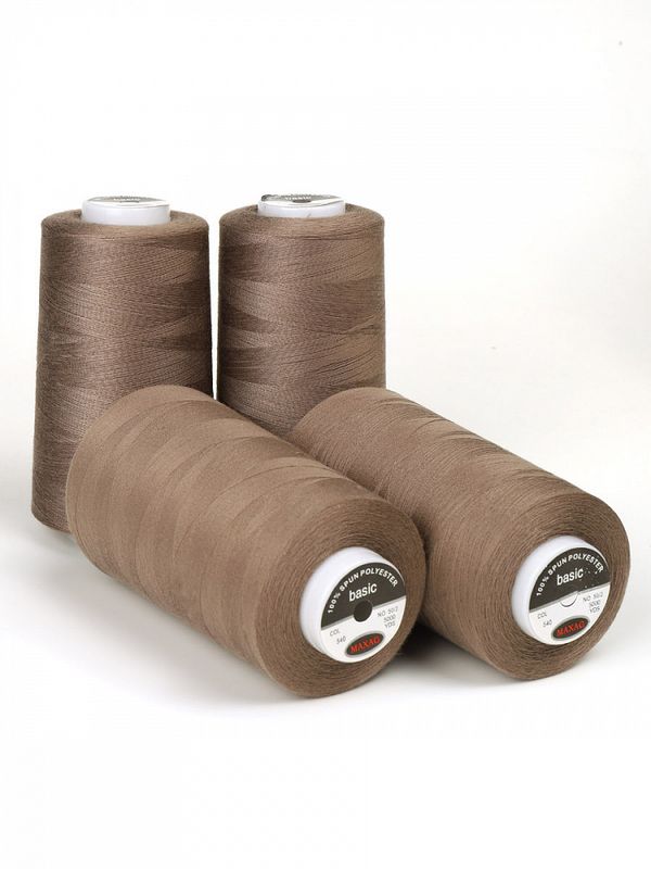 Нитки швейные Max 50/2, 4570 м (5000 ярд), 540 бежевый / 4 бобины