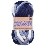 Пряжа Astra Premium (Астра Премиум) Джамбо / уп.1 мот. по 150 г, 13 м, 05 синий/белый