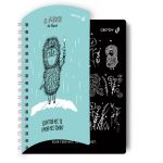 Тетрадь ученическая общая с двойной обложкой, (лицензия), A5 96 л. на гребне 65 г/м², белизна 100 %, 4 шт, клетка, 01208 Найти друга (Ёжик в тумане), Светоч Т117