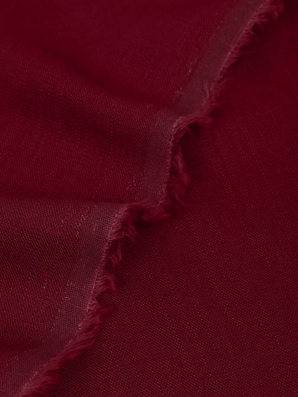 Льняная ткань 190 г/м², 140 см / 2 метра, TBY.Li.1002.40, 40 бордо